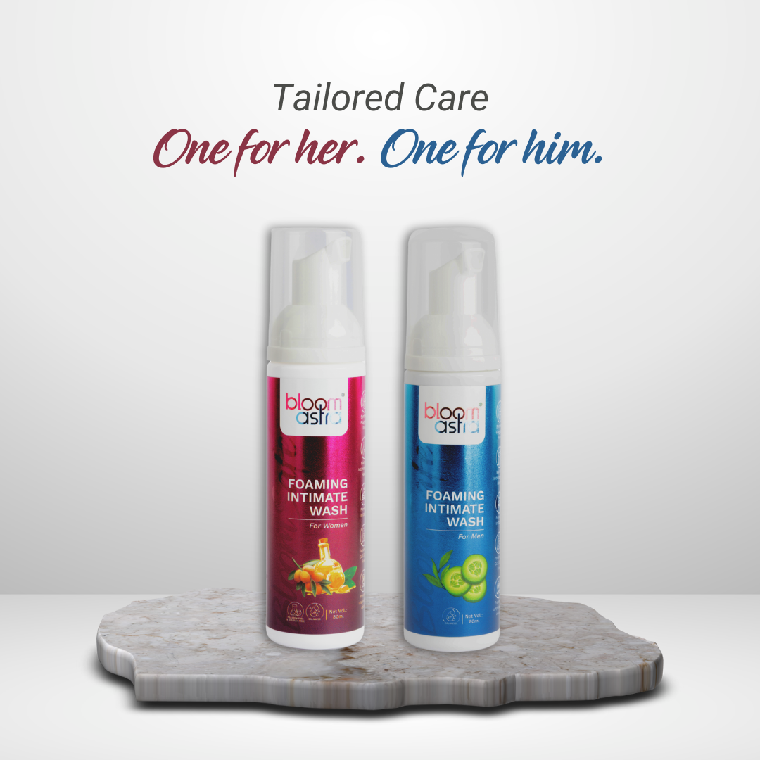 BloomSafe Foaming Intimate Wash for Men