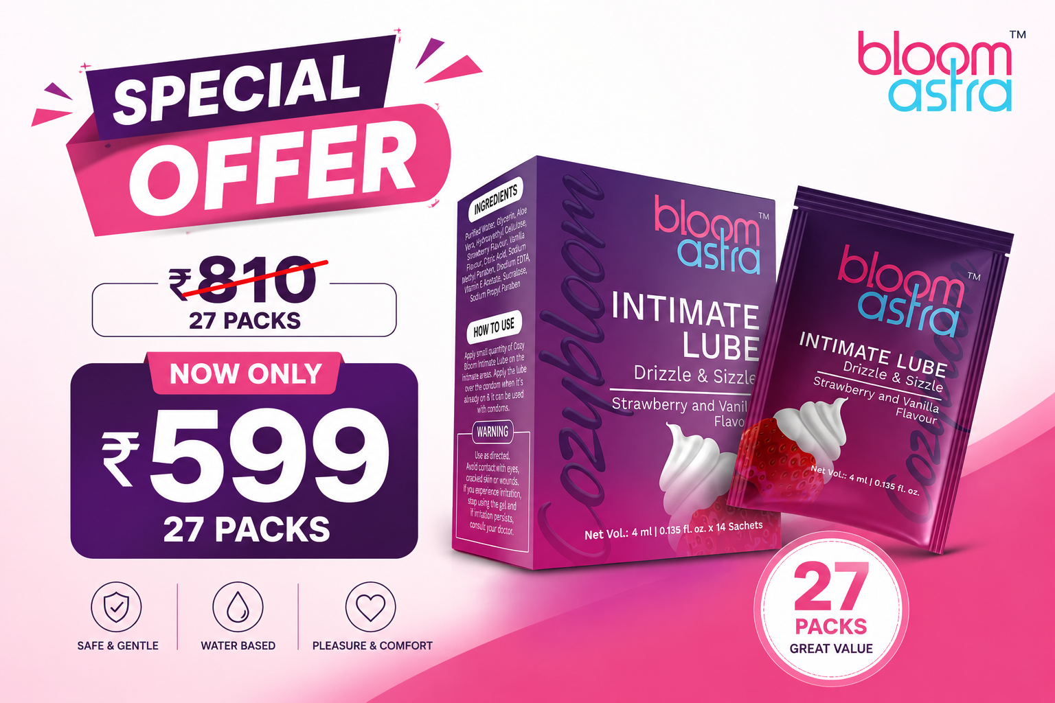 Cozybloom Intimate Lube