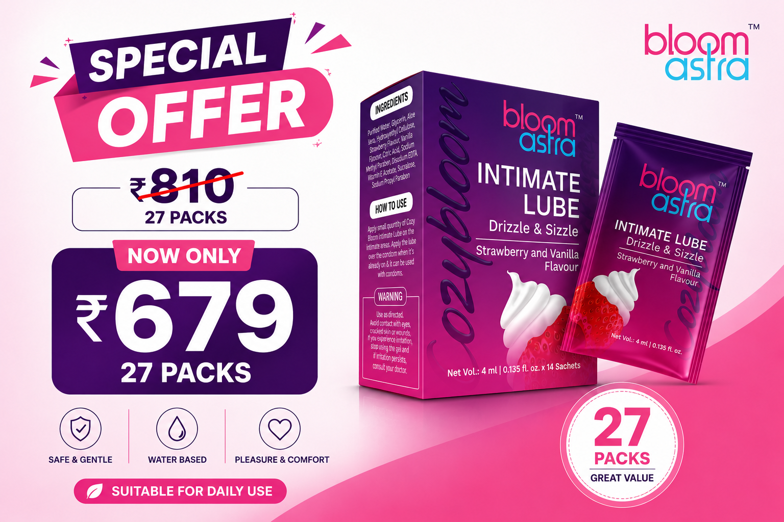 Cozybloom Intimate Lube