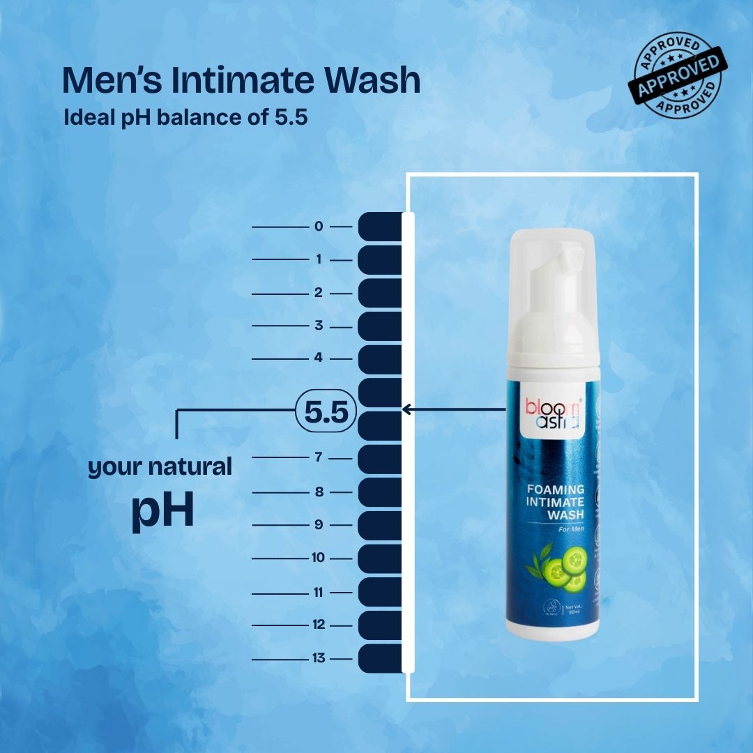 BloomSafe Foaming Intimate Wash for Men