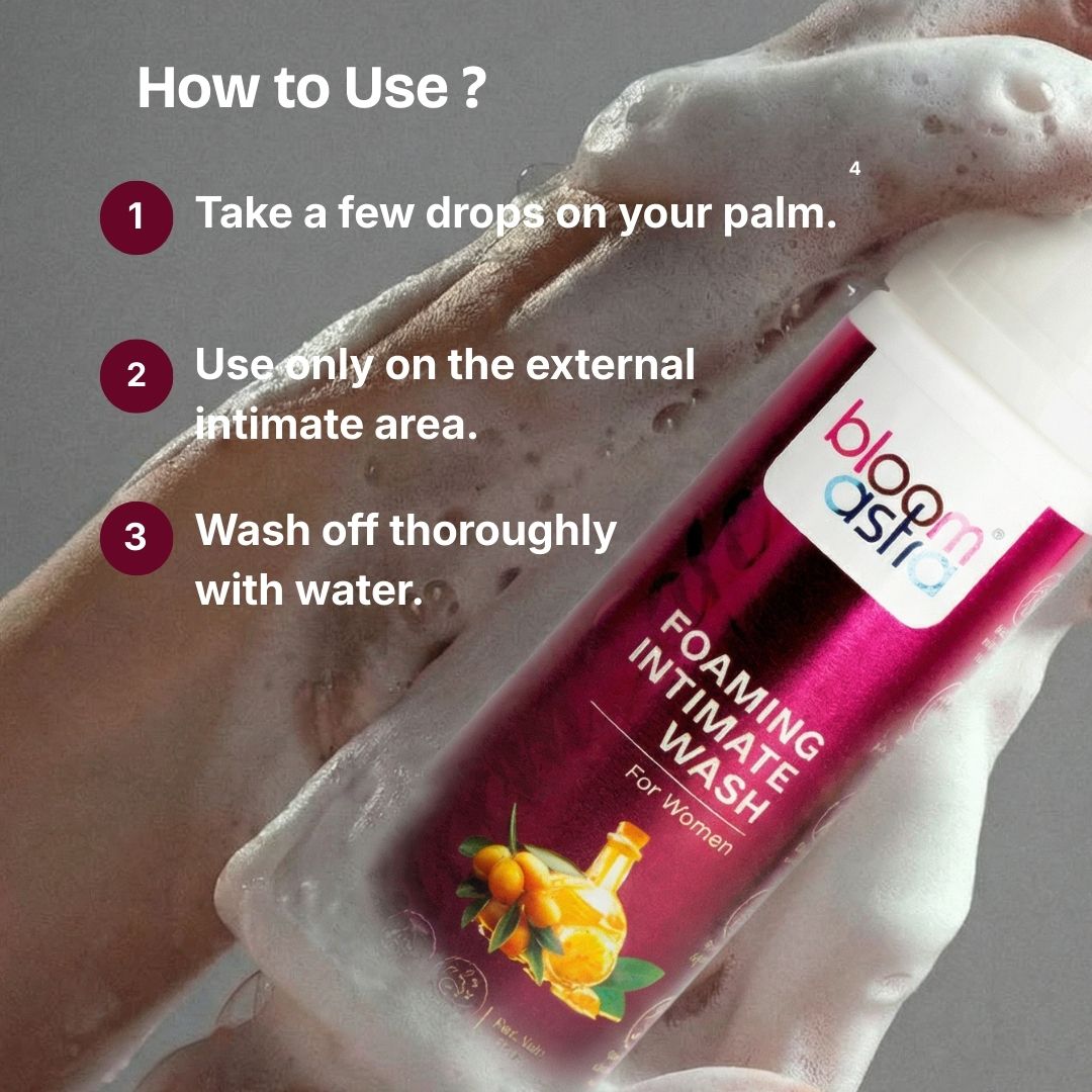 BloomSafe Foaming Intimate Wash for Women