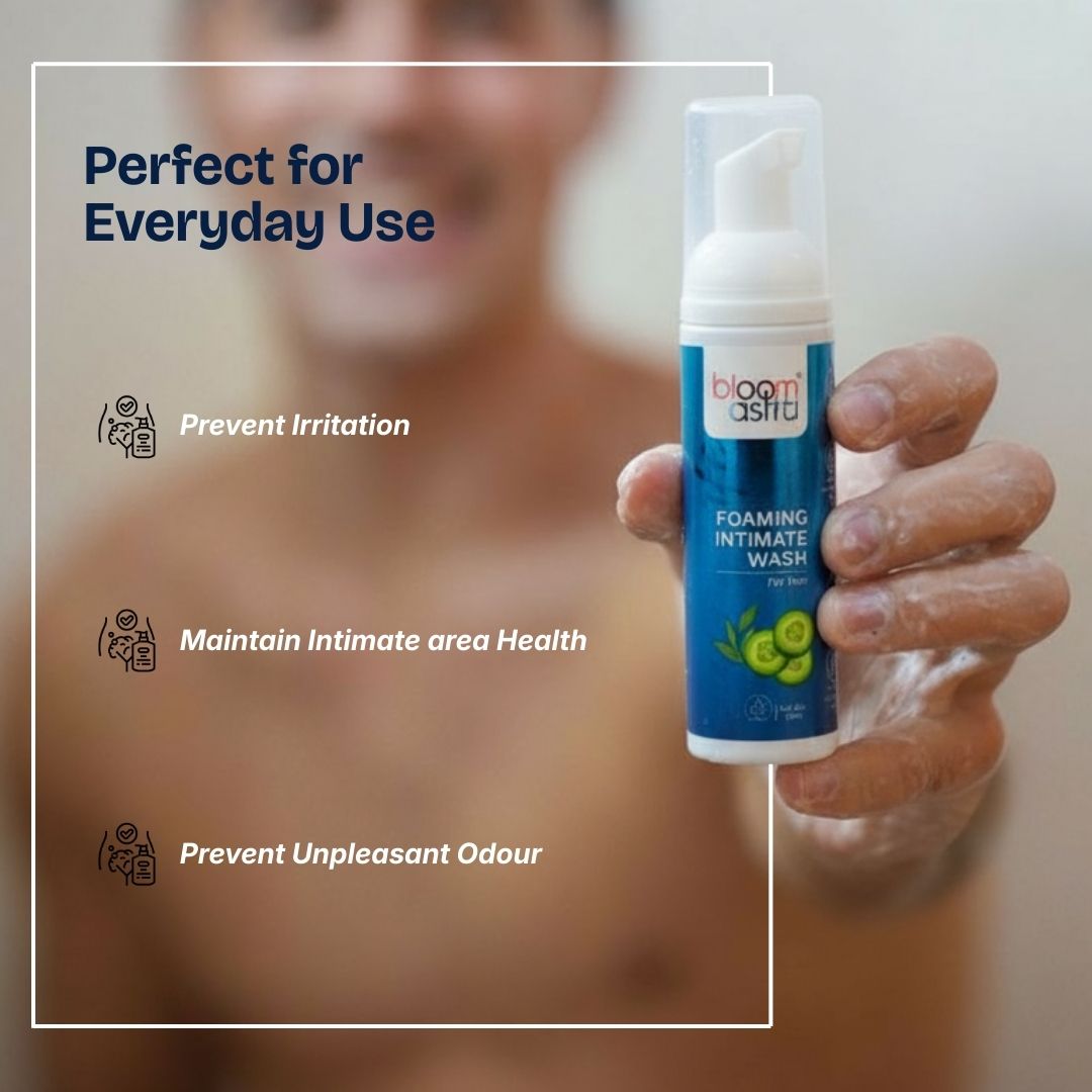BloomSafe Foaming Intimate Wash for Men