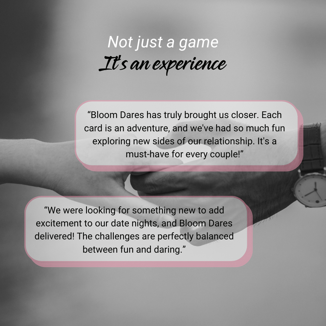 Bloom Dares : An Intimate Card Experience