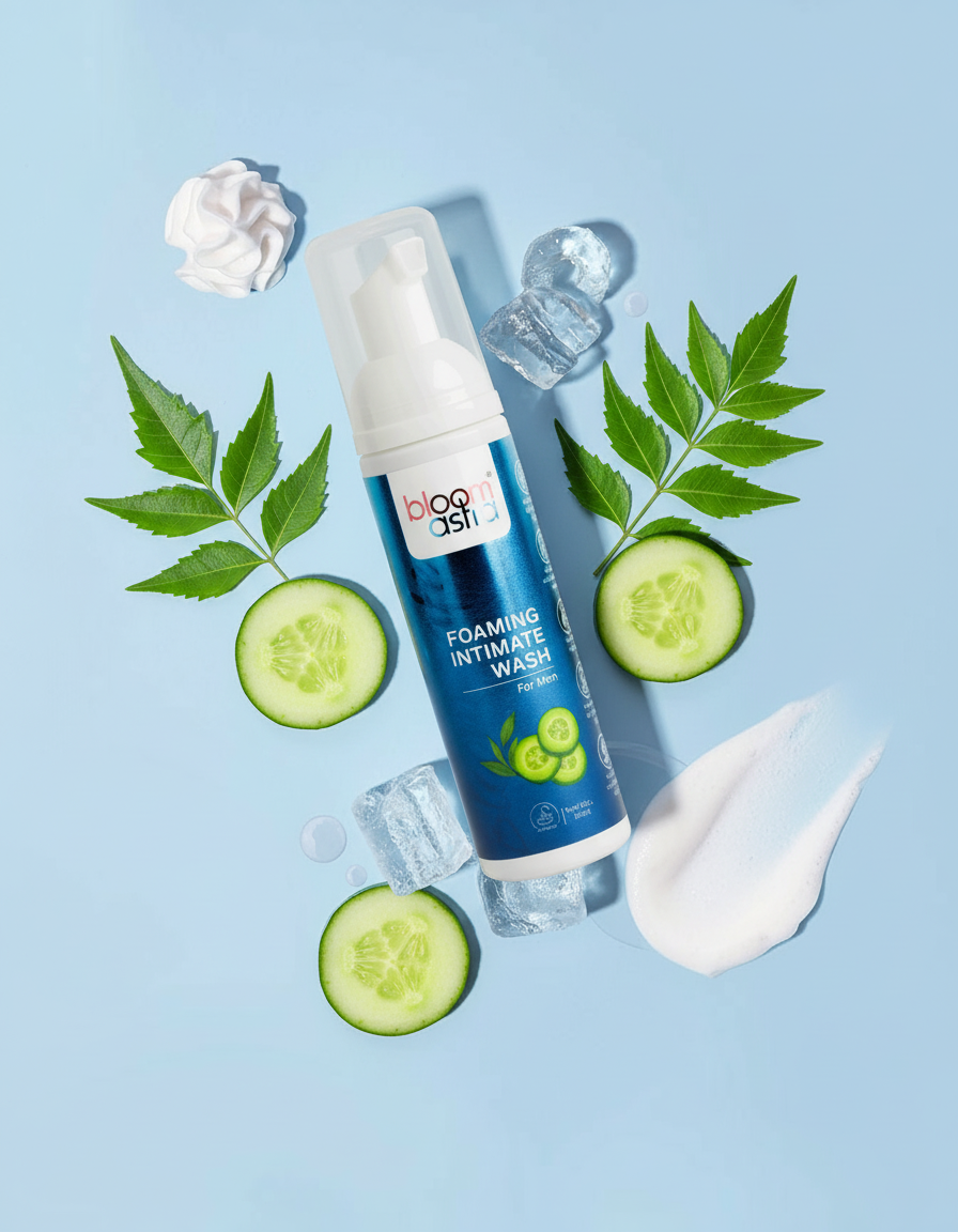 BloomSafe Foaming Intimate Wash for Men